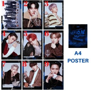 ATEEZ ''Action to answer'' Grup ve Üye Posterleri