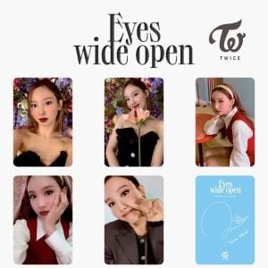 TWICE Nayeon '' Eyes wide Open '' Album Kart Seti