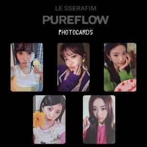 LE SSERAFIM '' Pureflow '' Photocards Set VOL 3