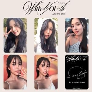 TWICE Mina '' With Youth '' Photocard Set