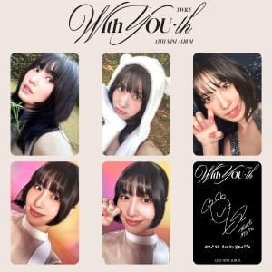 TWICE Momo '' With Youth '' Photocard Set