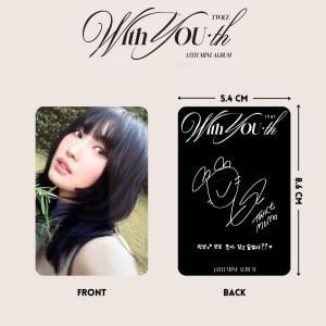 TWICE Momo '' With Youth '' Photocard Set