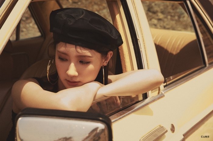 (G)I-DLE ''UH-OH'' Grup ve Üye Kartpostalları MIYEON 1