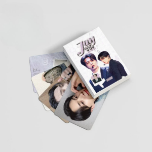 ENHYPEN '' Jay '' Çift Yön Baskılı Hologramlı/Lomo Card Seti