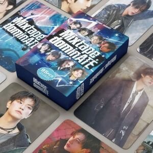 STRAY KIDS '' Mixtape dominATE '' Çift Yön Baskılı Lomo Card Seti