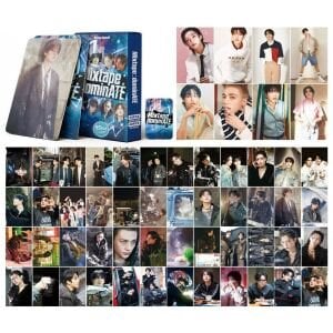 STRAY KIDS '' Mixtape dominATE '' Çift Yön Baskılı Lomo Card Seti
