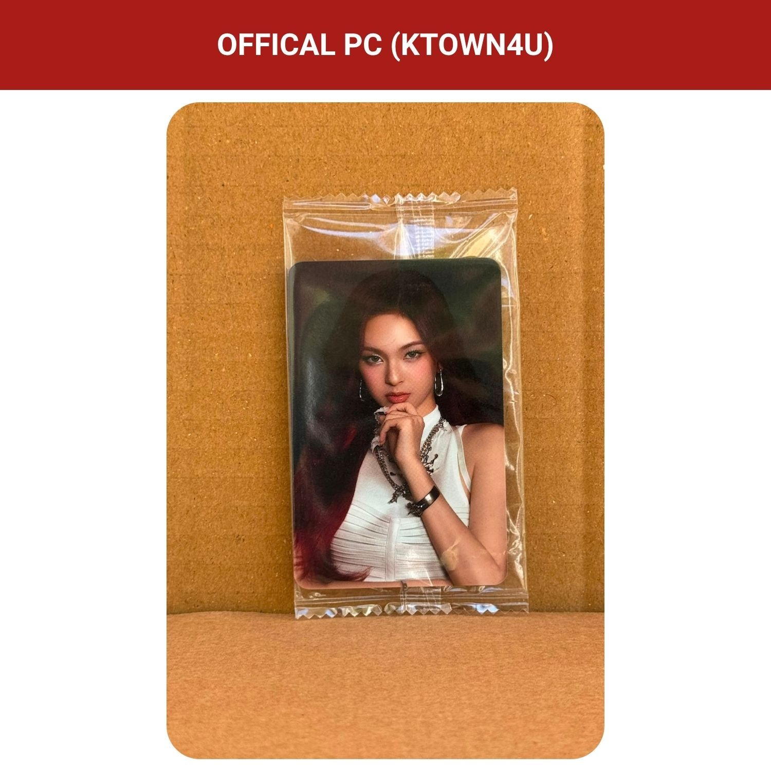 BABYMONTER Chiquita '' Choom '' Studio Ktown4u POB Photocard