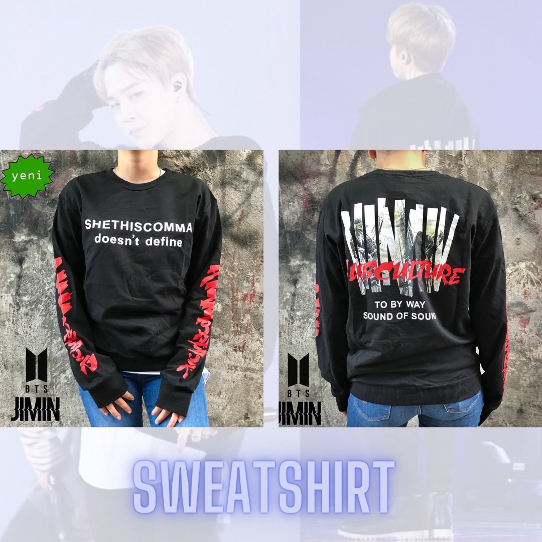 BTS ''Jimin Sound of Sound'' Konser Sweatshirt