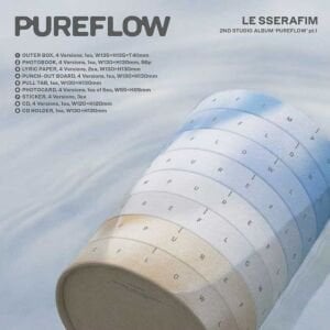 LE SSERAFIM – 2nd Studio Album ‘PUREFLOW’ pt.1 - VOL 1