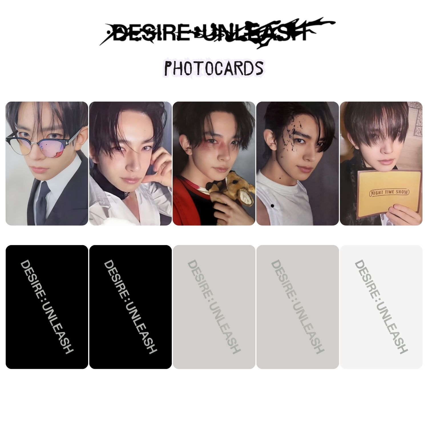 ENHYPEN Heeseung '' DESIRE : UNLEASH '' Photocards