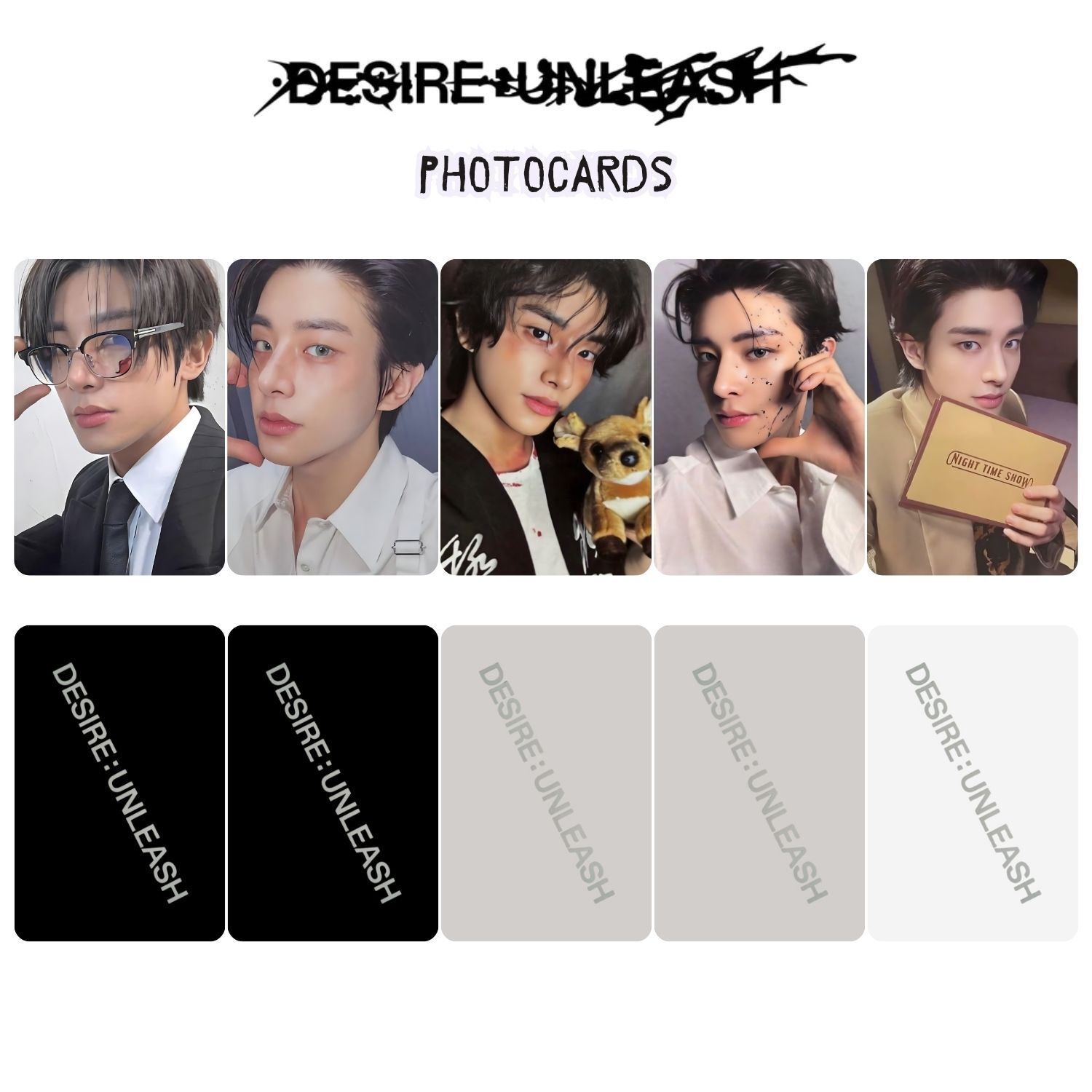 ENHYPEN Jake '' DESIRE : UNLEASH '' Photocards