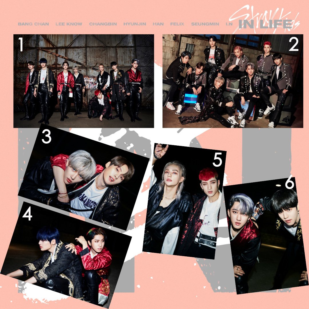 Stray Kids ''IN生'' Grup ve Üye Posterleri