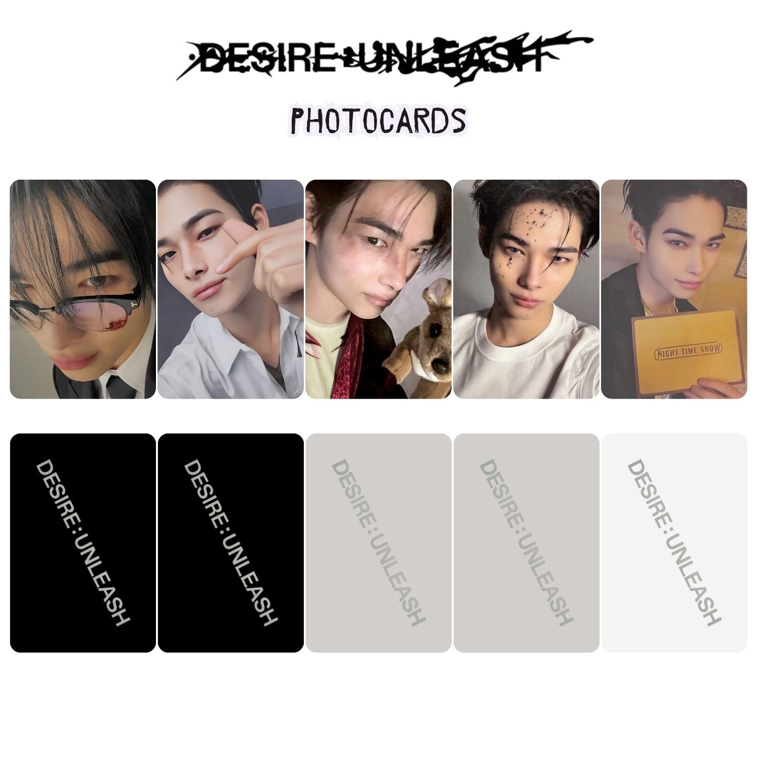 ENHYPEN Niki  '' DESIRE : UNLEASH '' Photocards