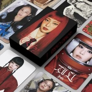 BLACKPINK Jennie '' Ruby '' Çift Yön Baskılı Lomo Card Seti 2