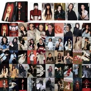 BLACKPINK Jennie '' Ruby '' Çift Yön Baskılı Lomo Card Seti 2