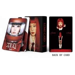 BLACKPINK Jennie '' Ruby '' Çift Yön Baskılı Lomo Card Seti 2
