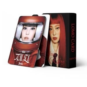 BLACKPINK Jennie '' Ruby '' Çift Yön Baskılı Lomo Card Seti 2