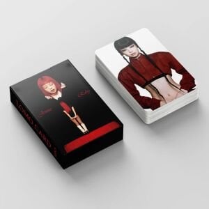 BLACKPINK Jennie '' Ruby '' Çift Yön Baskılı Lomo Card Seti 2