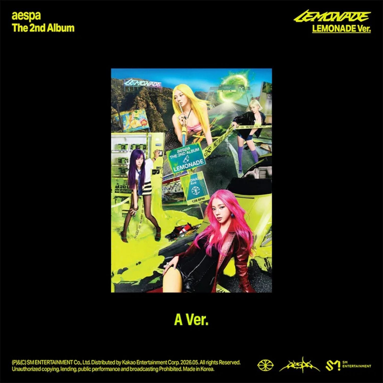 aespa – The 2nd Album [LEMONADE] (LEMONADE Ver.) - A Ver.