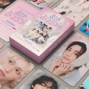 STRAY KIDS '' Skz 5'Clock '' Çift Yön Baskılı Lomo Card Seti