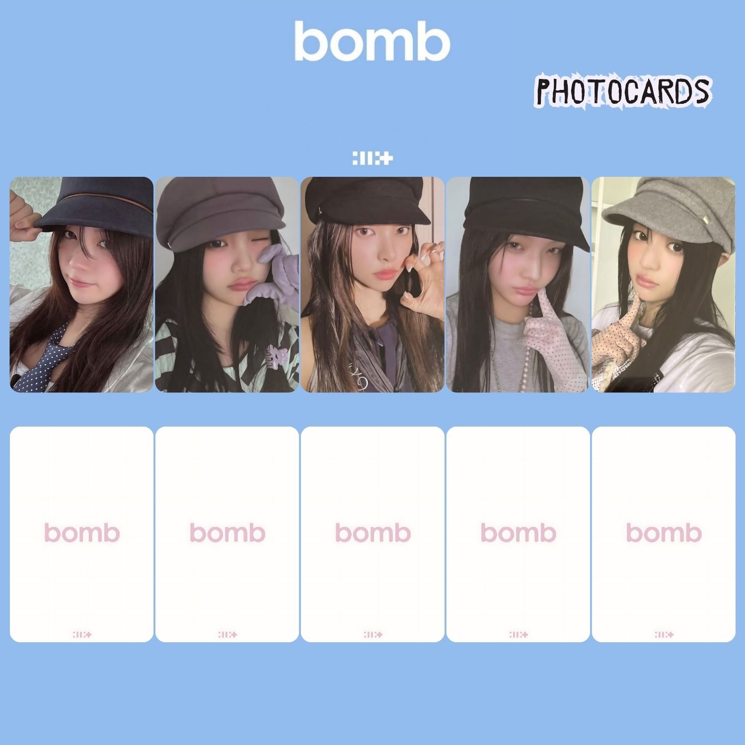 ILLIT '' Bomb '' Photocards Set 1