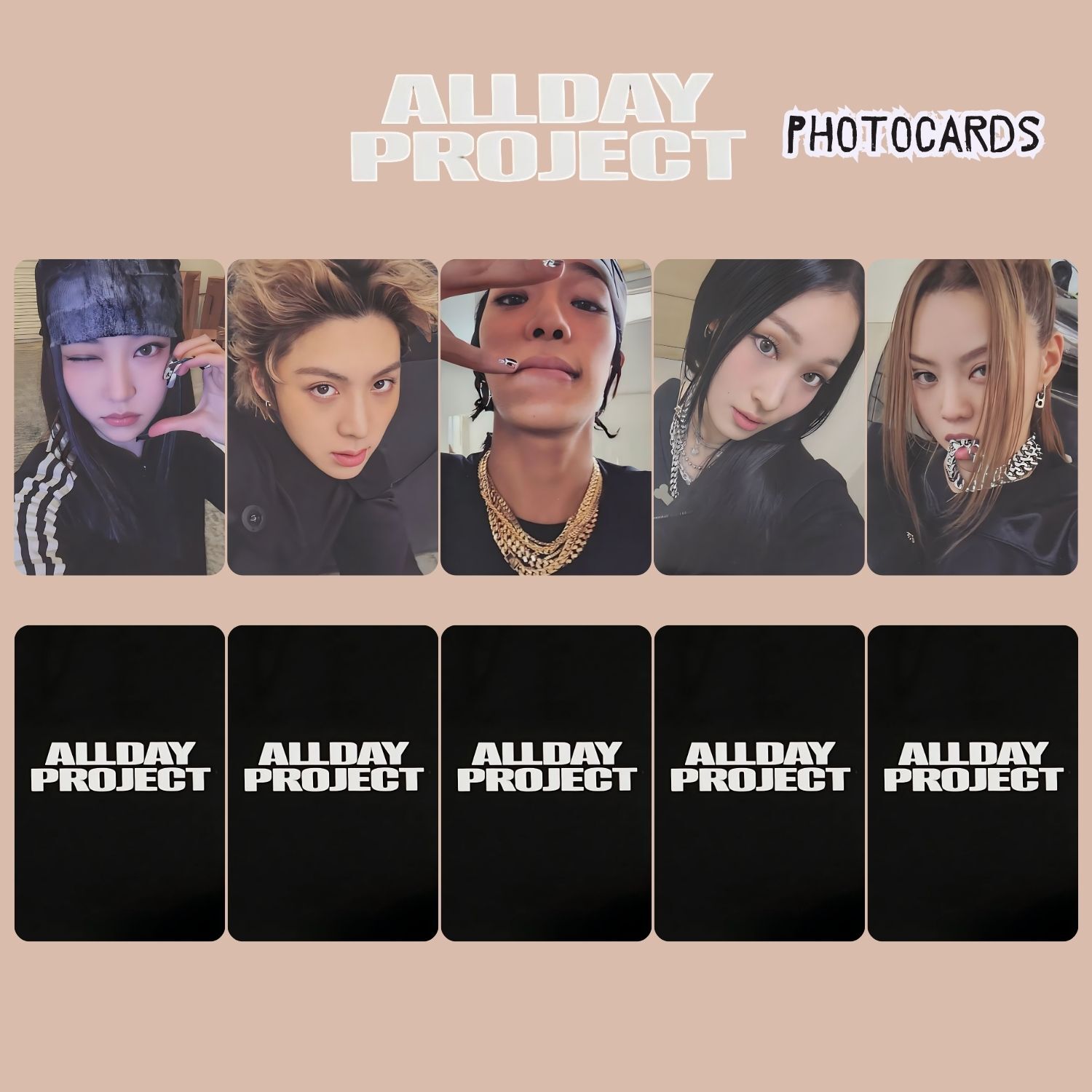 ALL DAY PROJECT  '' Famous '' Photocards Set 1