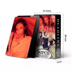 BLACKPINK '' Deadline '' Çift Yön Baskılı Lomo Card Seti (60 Pcs)