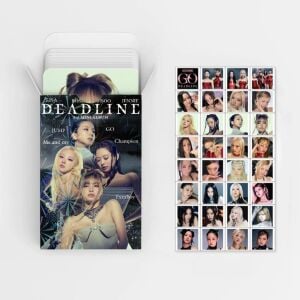 BLACKPINK '' Deadline '' Çift Yön Baskılı Lomo Card Seti (60 Pcs)
