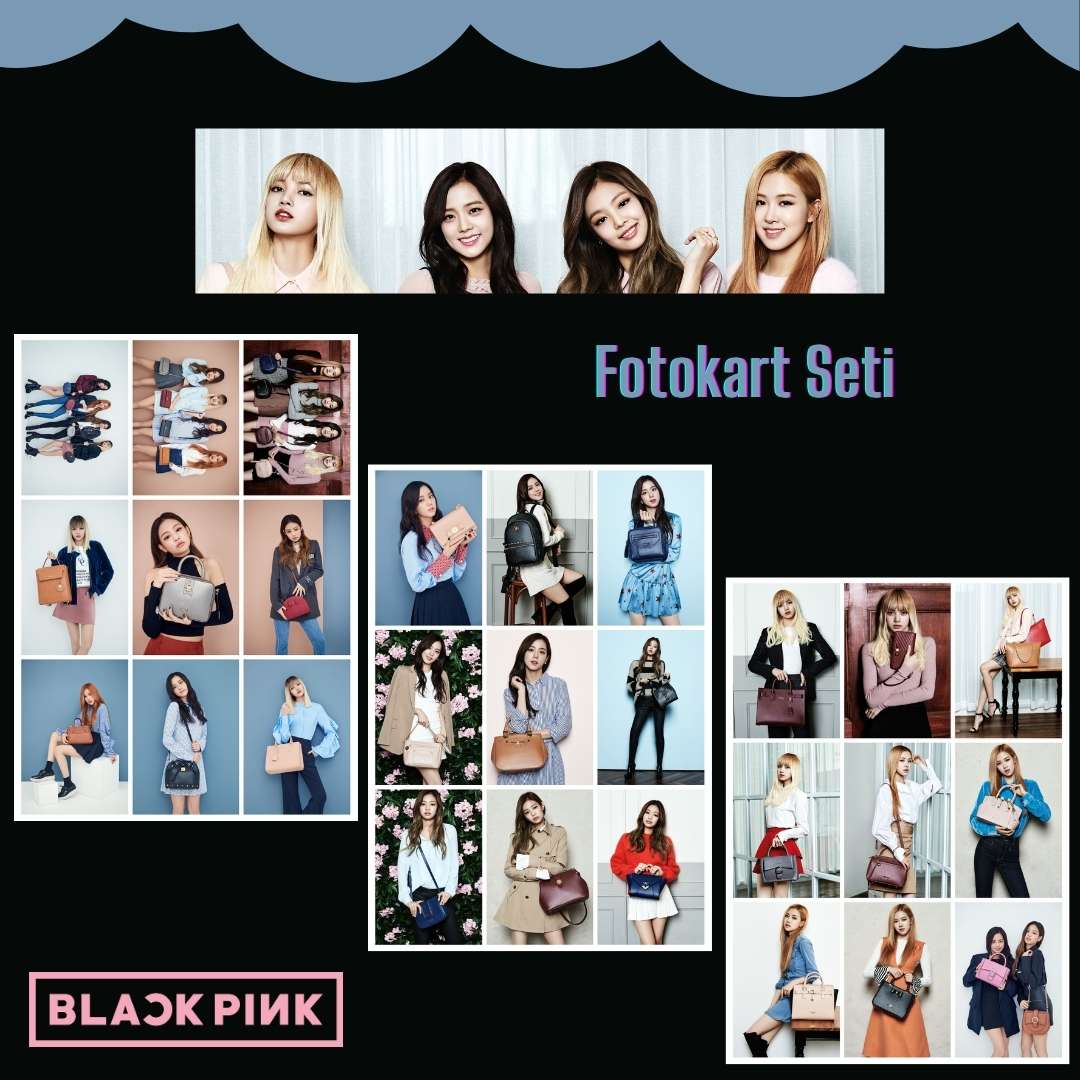 BLACKPINK 2021 Fotokart Seti v1