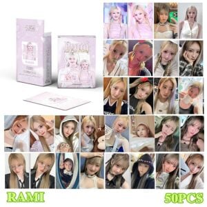 BABYMONSTER  '' Rami '' Çift Yön Baskılı Lomo Card Seti (50 Pcs)
