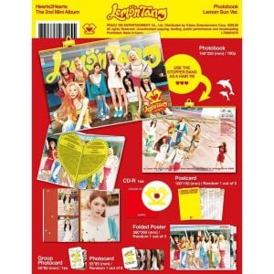 Hearts2Hearts – The 2nd Mini Album [Lemon Tang] (Photobook Ver.)  (Lemon Sun Ver.)