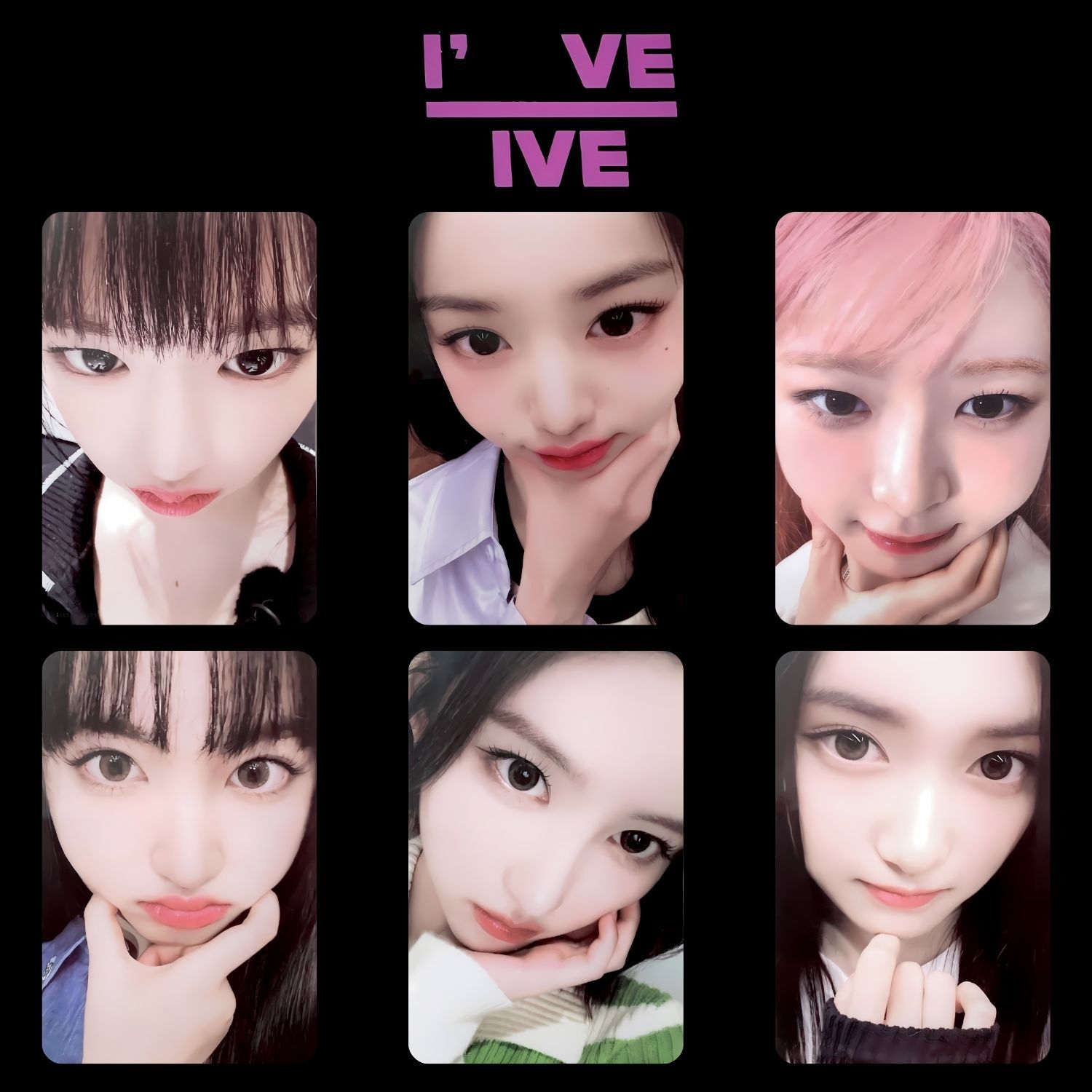 IVE '' I' VE IVE '' POB Photocards Set