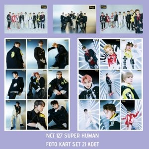 NCT 127 ''Super Human'' Fotokart Seti
