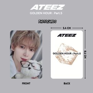 ATEEZ  '' Golden Hour Pt.5 '' Photocards Set POB 1
