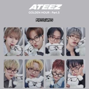 ATEEZ  '' Golden Hour Pt.5 '' Photocards Set POB 1