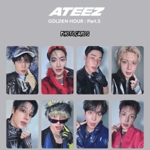 ATEEZ  '' Golden Hour Pt.5 '' Photocards Set POB 2