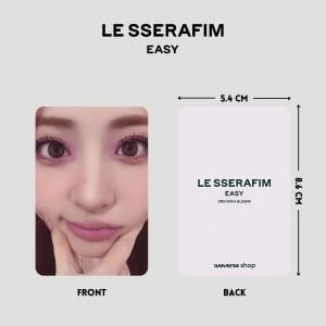 LE SSERAFIM '' Easy '' POB 4 PC Set