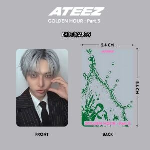ATEEZ  '' Golden Hour Pt.5 '' Diary Ver. Photocards Set