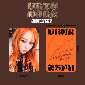 AESPA Giselle  '' Dirty Work '' Photocards Set