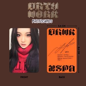 AESPA NingNing '' Dirty Work '' Photocards Set