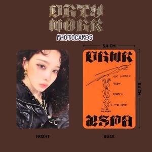 AESPA Winter '' Dirty Work '' Photocards Set
