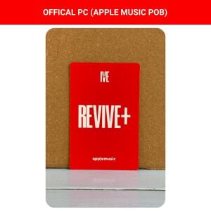 IVE Liz '' Revive+ '' Apple Music POB Photocard