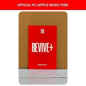 IVE Rei '' Revive+ '' Apple Music POB Photocard