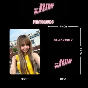 BLACKPINK '' Jump '' Photocards Set