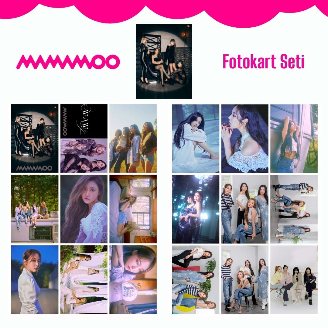 MAMAMOO '' Waw '' Fotokart Seti
