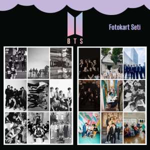 BTS Tüm Zamanlar Fotokart Seti
