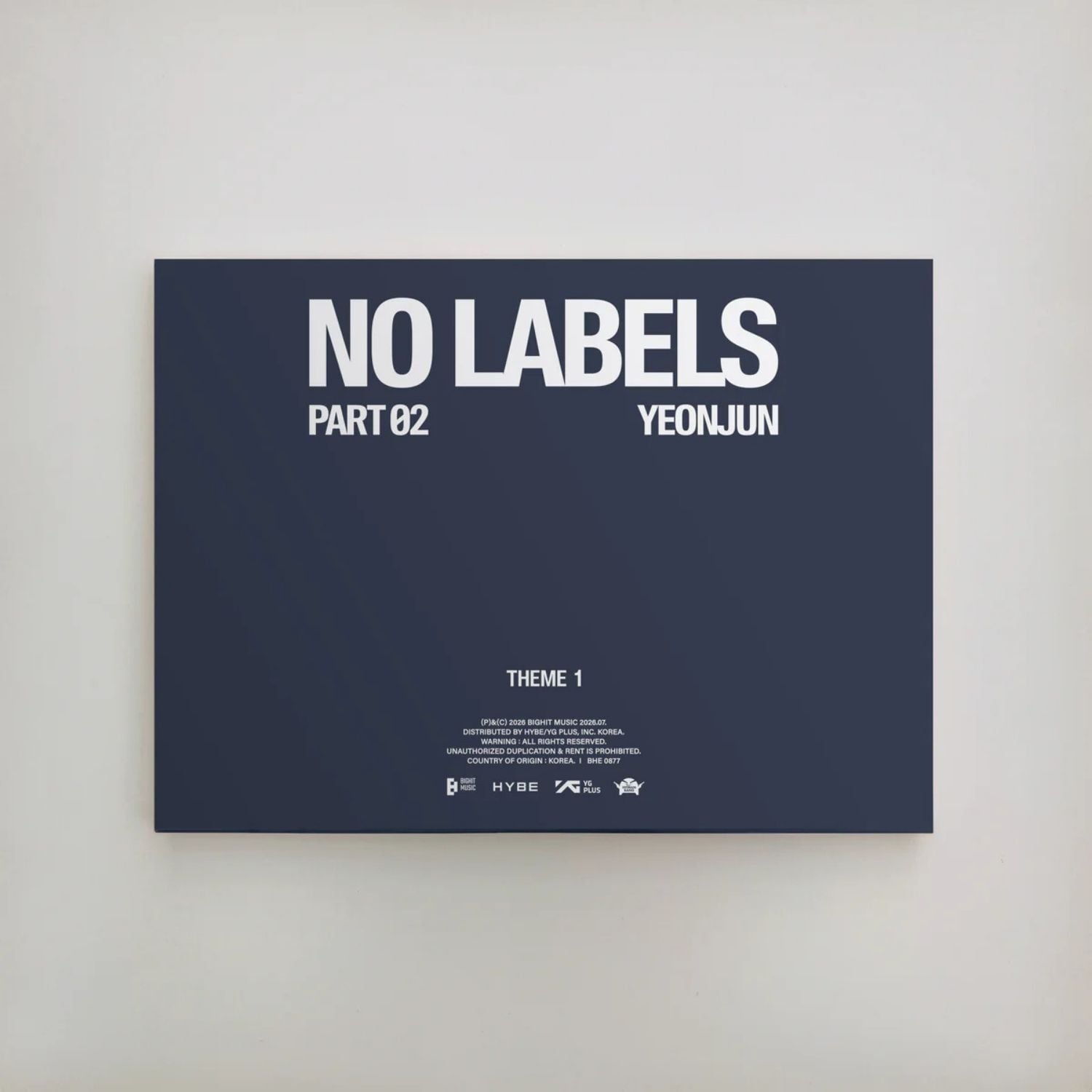 YEONJUN – ‘NO LABELS: PART 02’  - Theme 1 Ver.