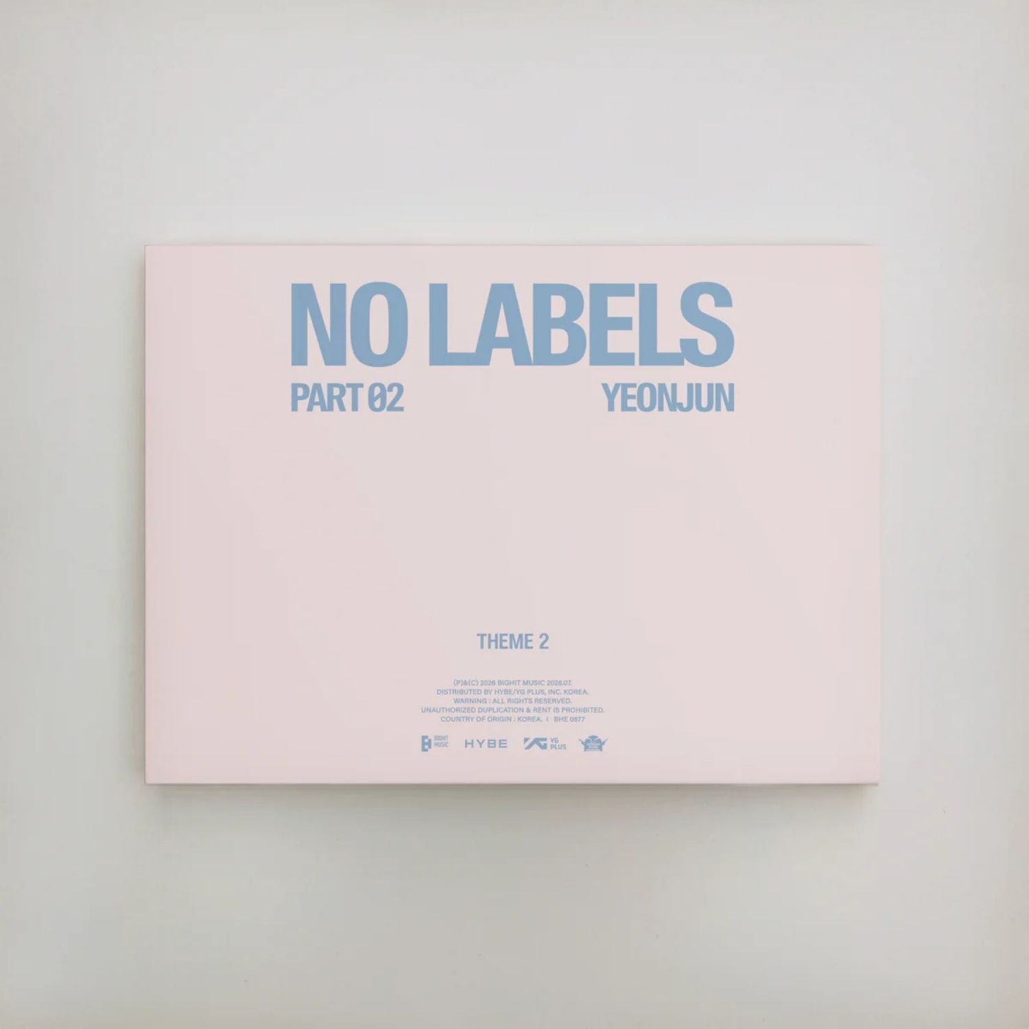 YEONJUN – ‘NO LABELS: PART 02’  - Theme 2 Ver.