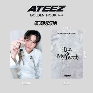 ATEEZ Hongjoong '' Golden Hour : Pt2 '' Photocards Set