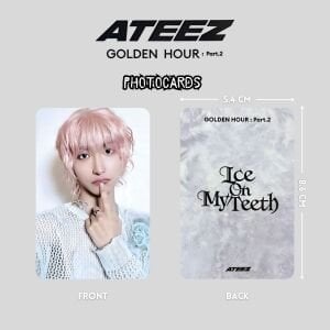 ATEEZ Seonghwa '' Golden Hour : Pt2 '' Photocards Set